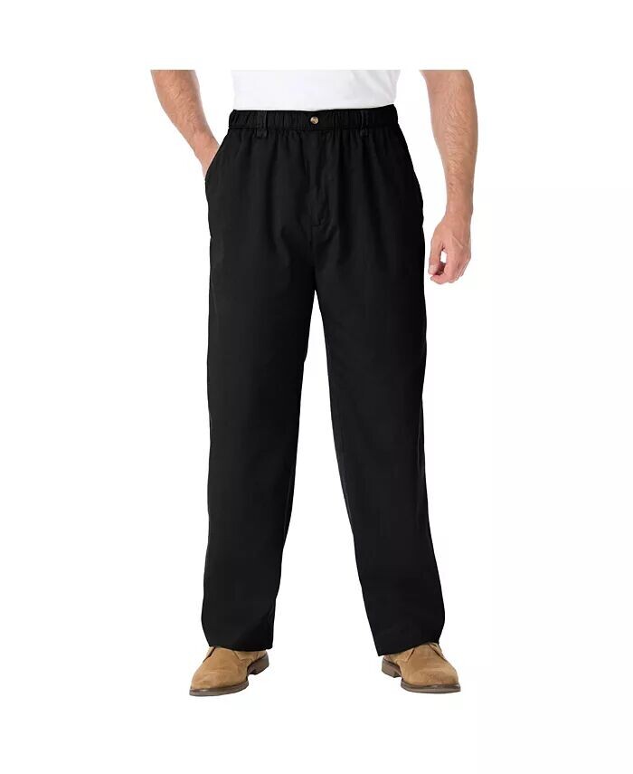 Мужские брюки Knockarounds для высоких и крупных мужчин с эластичной талией из твила или денима KingSize, черный
Мужские брюки Knockarounds для высоких и крупных мужчин с эластичной талией из твила или денима KingSize, черный