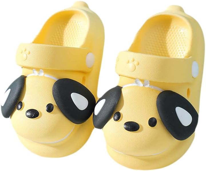 Детские шлепанцы с рисунком собаки, оригинальные сандалии, шлепанцы с толстой подошвой, нескользящие, летние тапочки для девочек Milang, желтый
Детские шлепанцы с рисунком собаки, оригинальные сандалии, шлепанцы с толстой подошвой, нескользящие, летние тапочки для девочек Milang, желтый