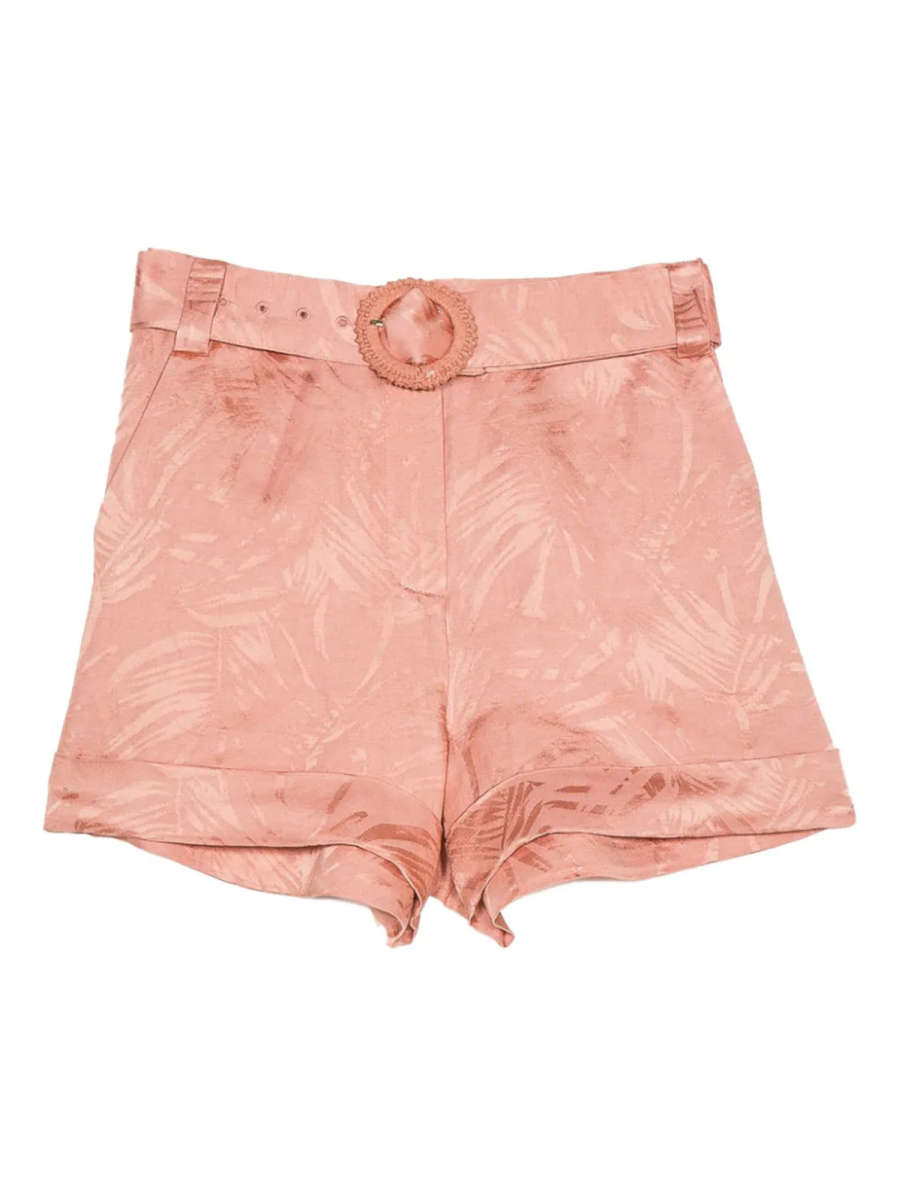 Шорты с поясом и принтом листьев TWINSET, розовый
Шорты с поясом и принтом листьев TWINSET, розовый