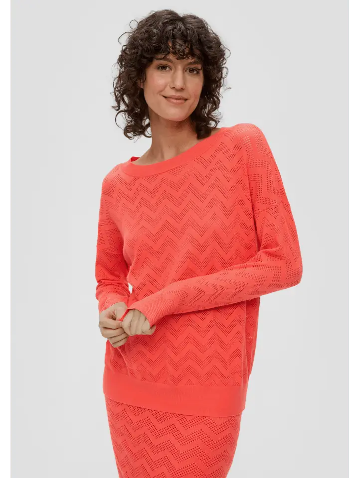 Пуловер s.Oliver, оранжевый
Пуловер s.Oliver, оранжевый