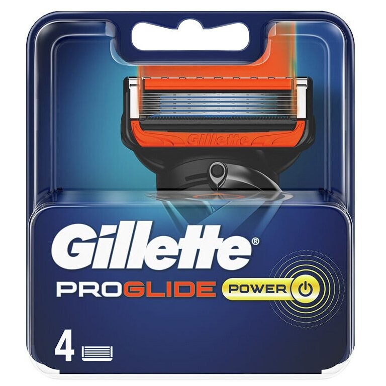 Gillette, Proglide Power, сменные лезвия для бритвы, 4 шт
Gillette, Proglide Power, сменные лезвия для бритвы, 4 шт