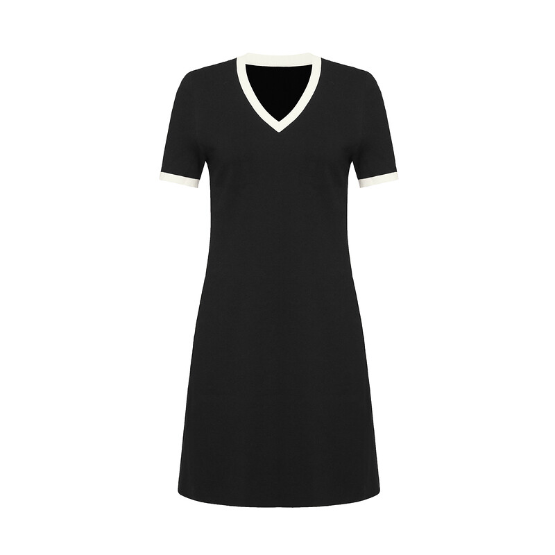 Простое женское платье Deep Breath А-силуэта, черный
Простое женское платье Deep Breath А-силуэта, черный