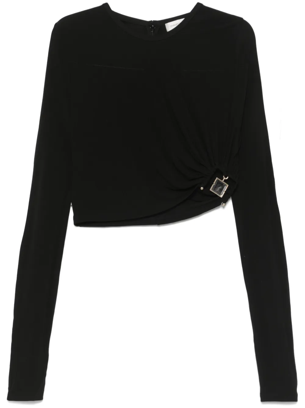 Топ с длинными рукавами Christopher Esber, черный
Топ с длинными рукавами Christopher Esber, черный