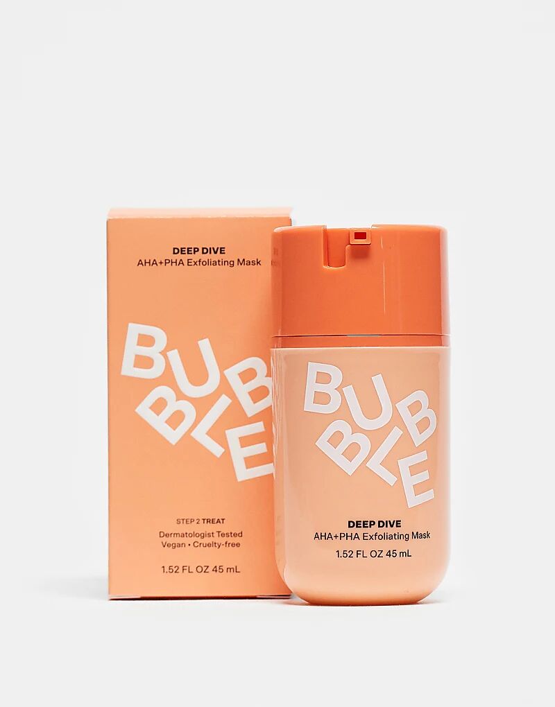 Отшелушивающая маска Bubble Deep Dive AHA+PHA 50 мл
Отшелушивающая маска Bubble Deep Dive AHA+PHA 50 мл