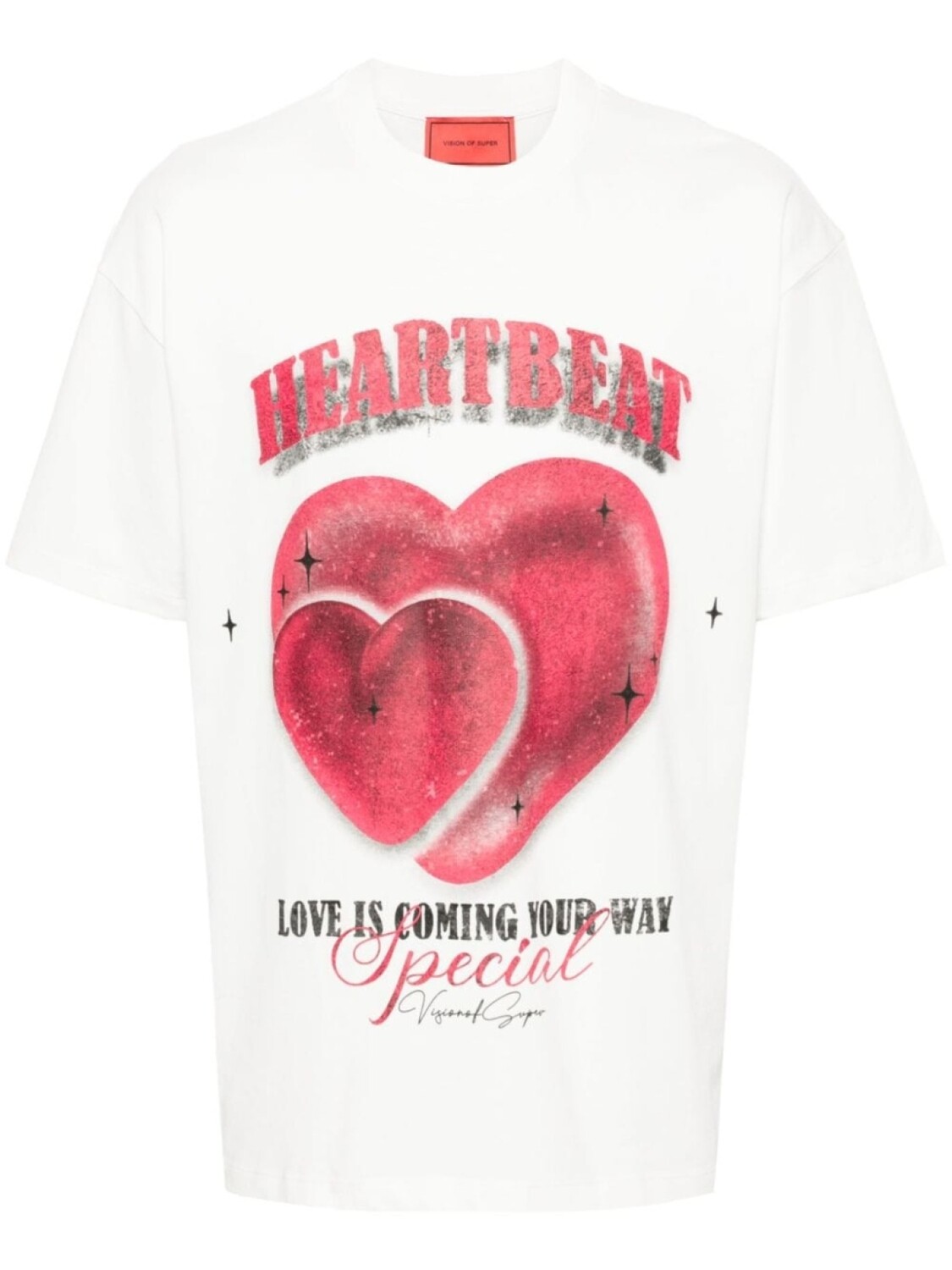 Vision Of Super футболка с принтом Heartbeat, белый
Vision Of Super футболка с принтом Heartbeat, белый
