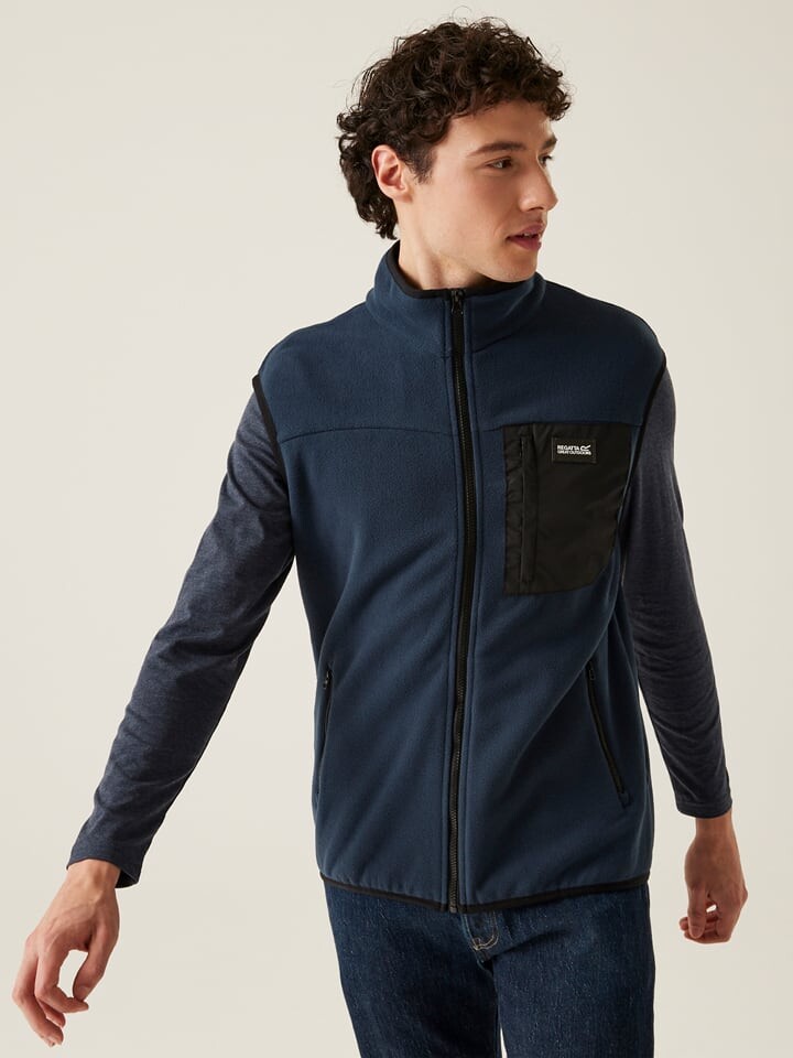Спортивный жилет Regatta Fleece Frankie, темно-синий 
Спортивный жилет Regatta Fleece Frankie, темно-синий