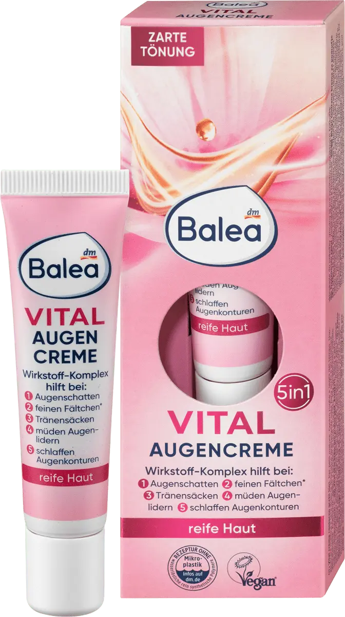 Крем для глаз Витал 15 мл. Balea
Крем для глаз Витал 15 мл. Balea