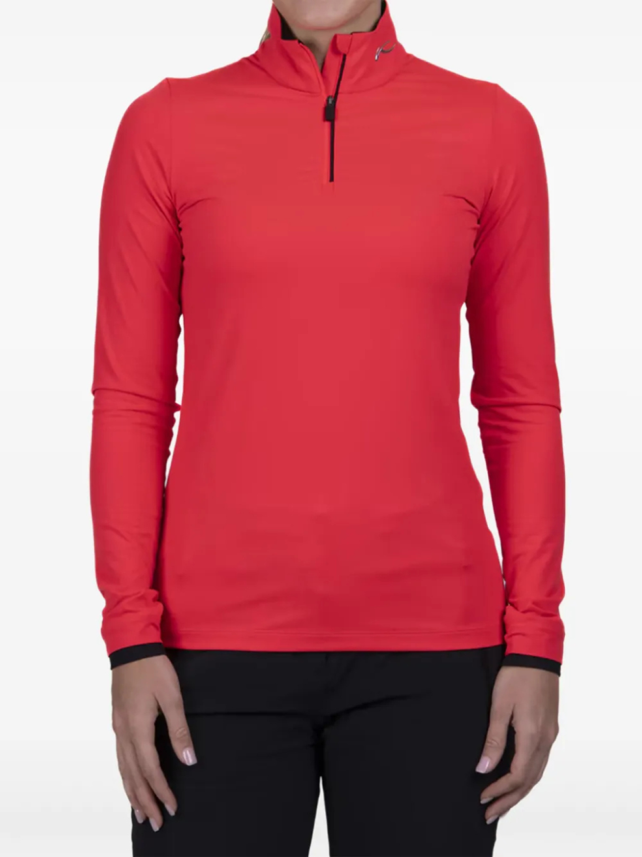 Лыжная футболка среднего слоя с полумолнией KJUS, красный
Лыжная футболка среднего слоя с полумолнией KJUS, красный