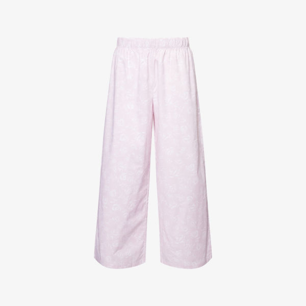 Пижамные брюки Lounge Underwear из хлопка с цветочным принтом, сиреневый
Пижамные брюки Lounge Underwear из хлопка с цветочным принтом, сиреневый