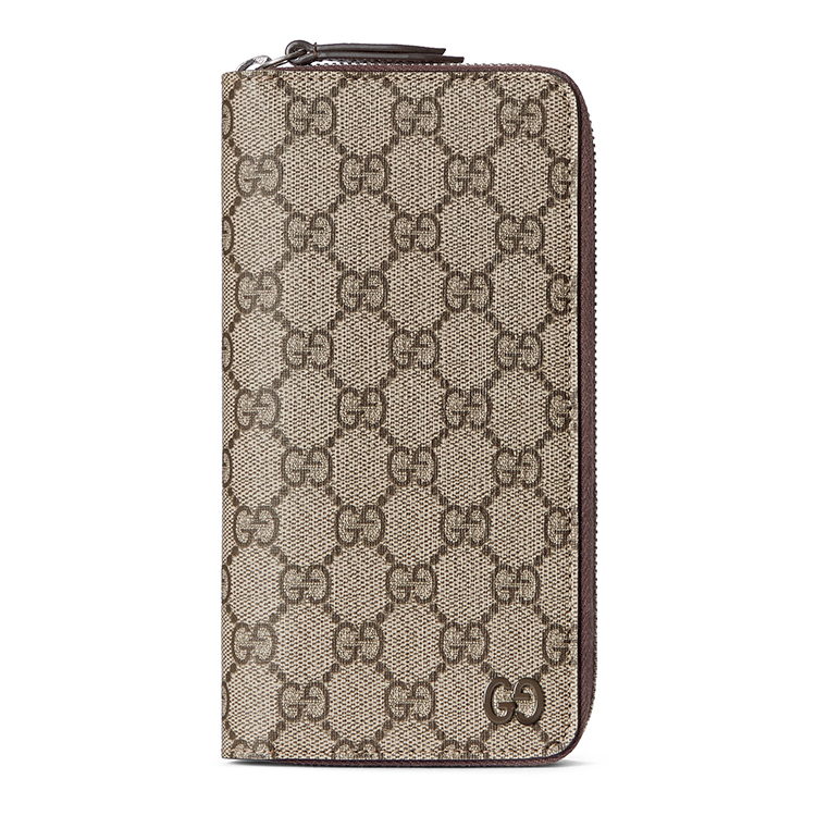 GUCCI Холщовый кошелек унисекс бежевый и темно-коричневый
GUCCI Холщовый кошелек унисекс бежевый и темно-коричневый