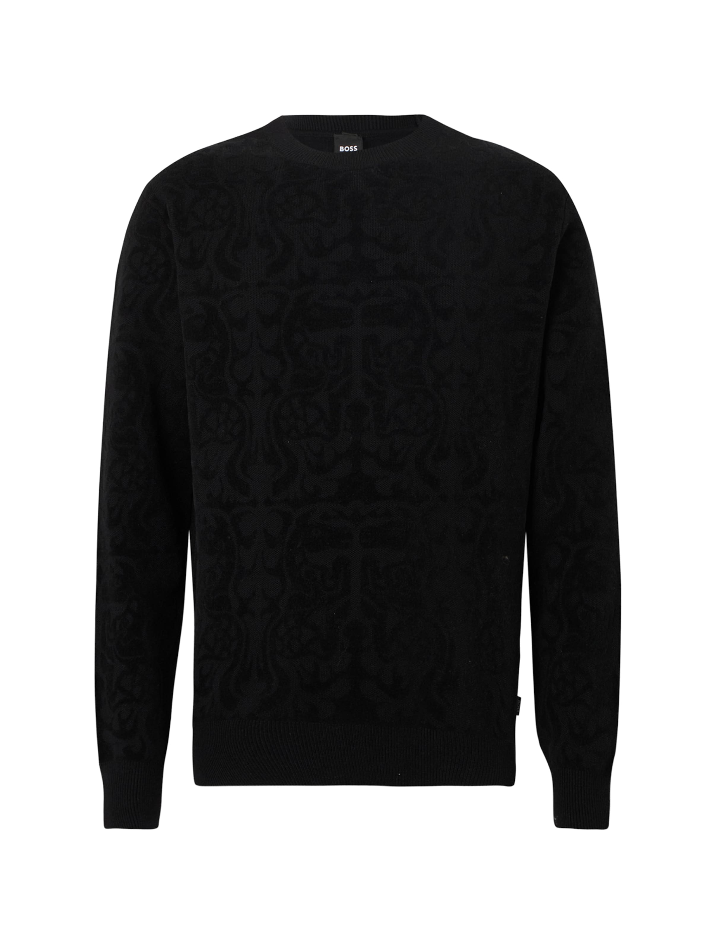 BOSS Свитер 'Bolin1_CNY' в цвете Black, Black Denim
BOSS Свитер 'Bolin1_CNY' в цвете Black, Black Denim