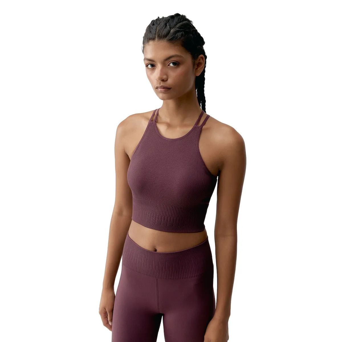 Женский спортивный топ Naia Born Living Yoga, винный
Женский спортивный топ Naia Born Living Yoga, винный