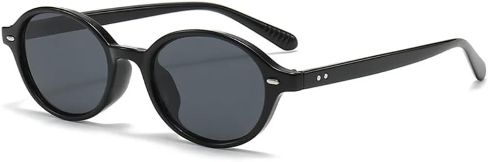 Ретро маленькие овальные солнцезащитные очки для женщин и мужчин с заклепками, модные очки, роскошные солнцезащитные очки с защитой от УФ-излучения UV400 SZVVBKK, Black
Ретро маленькие овальные солнцезащитные очки для женщин и мужчин с заклепками, модные очки, роскошные солнцезащитные очки с защитой от УФ-излучения UV400 SZVVBKK, Black