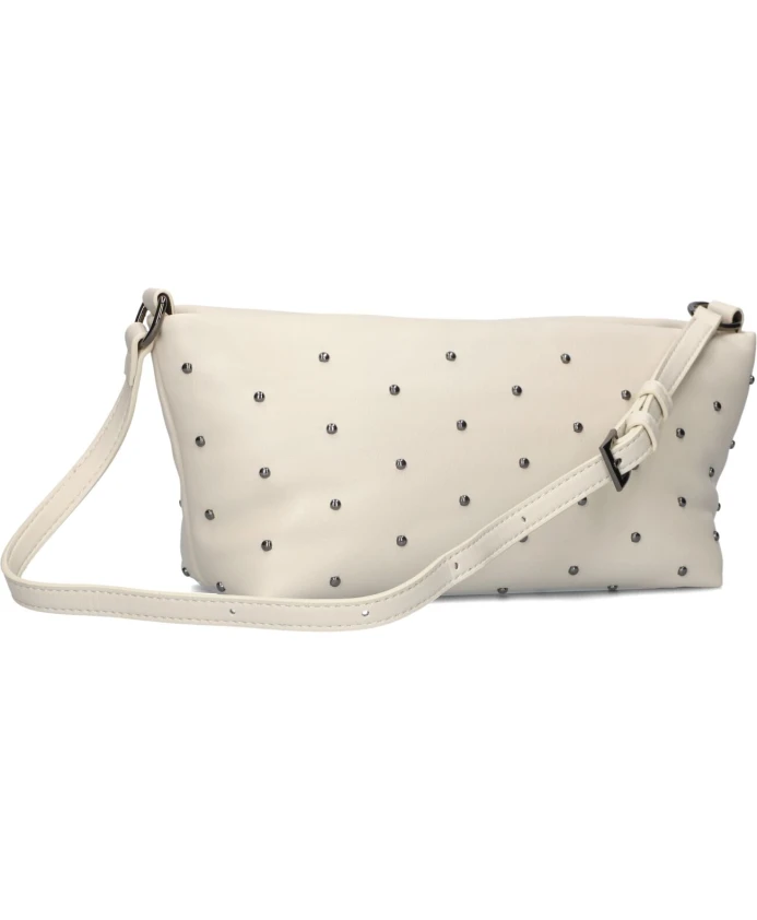 Элегантная сумка через плечо из золотистого металла Hvisk, белый 
Элегантная сумка через плечо из золотистого металла Hvisk, белый