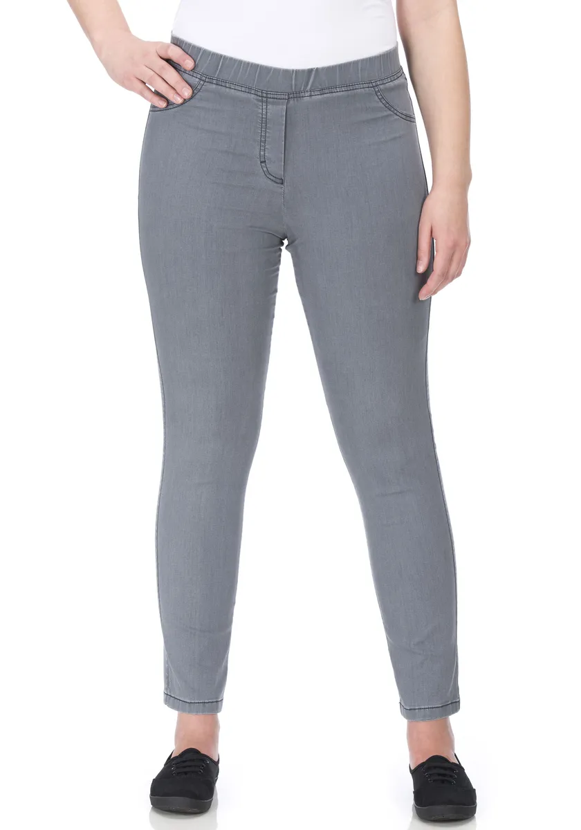 Джинсовые джеггинсы KjBRAND "ДЖЕННИ", приятная мягкость, эластичная ткань, серый
Джинсовые джеггинсы KjBRAND "ДЖЕННИ", приятная мягкость, эластичная ткань, серый