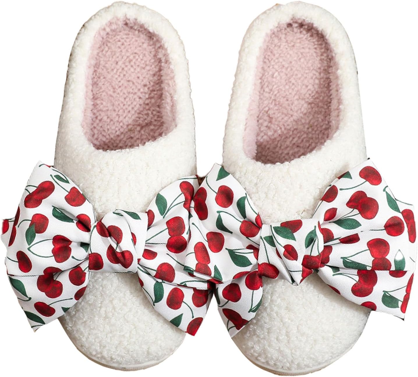 Женские и мужские домашние тапочки с элегантным бантиком, удобные плюшевые теплые тапочки, легкие, с нескользящей подошвой, для дома и улицы Oukisam, 20 Cherry Bowknot White
Женские и мужские домашние тапочки с элегантным бантиком, удобные плюшевые теплые тапочки, легкие, с нескользящей подошвой, для дома и улицы Oukisam, 20 Cherry Bowknot White