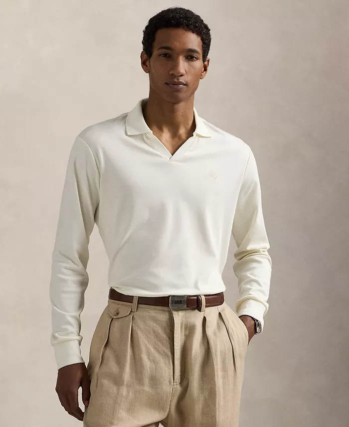 Мужская рубашка-поло классического кроя из мягкого хлопка Polo Ralph Lauren, белый
Мужская рубашка-поло классического кроя из мягкого хлопка Polo Ralph Lauren, белый