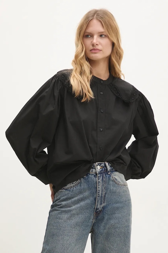 Хлопковая рубашка Answear.Lab, черный
Хлопковая рубашка Answear.Lab, черный