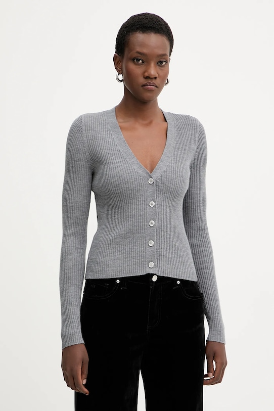 Кардиган с шерстью Pinko, серый
Кардиган с шерстью Pinko, серый