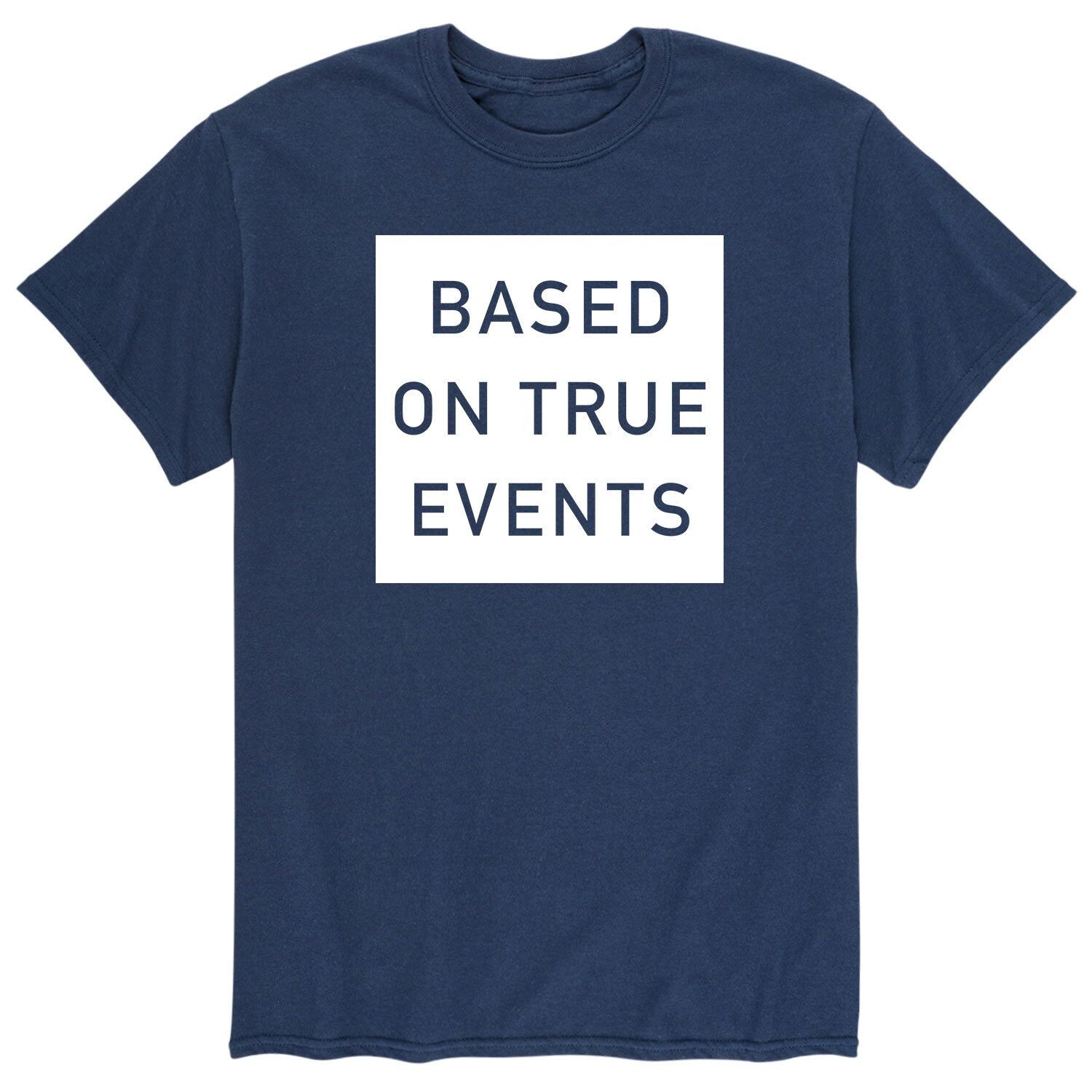 Мужская футболка, основанная на реальных событиях Licensed Character
Мужская футболка, основанная на реальных событиях Licensed Character