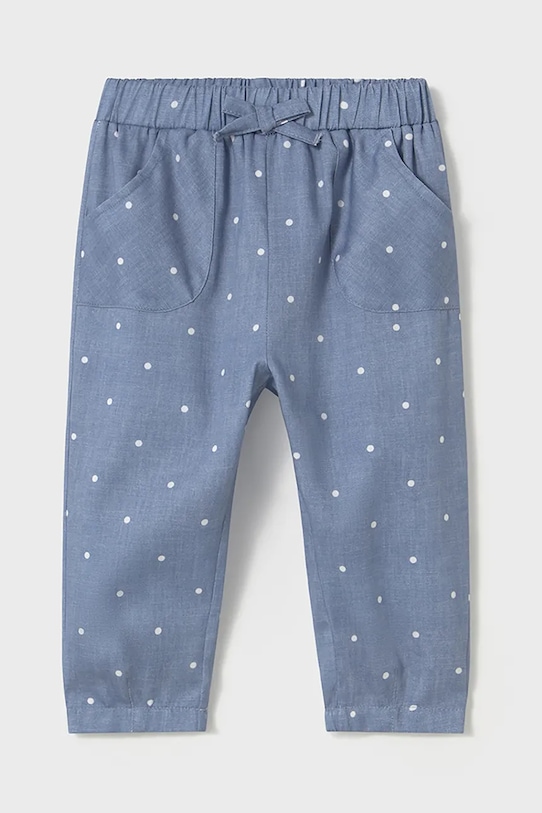 Хлопковые брюки для малышей Mayoral, синий
Хлопковые брюки для малышей Mayoral, синий