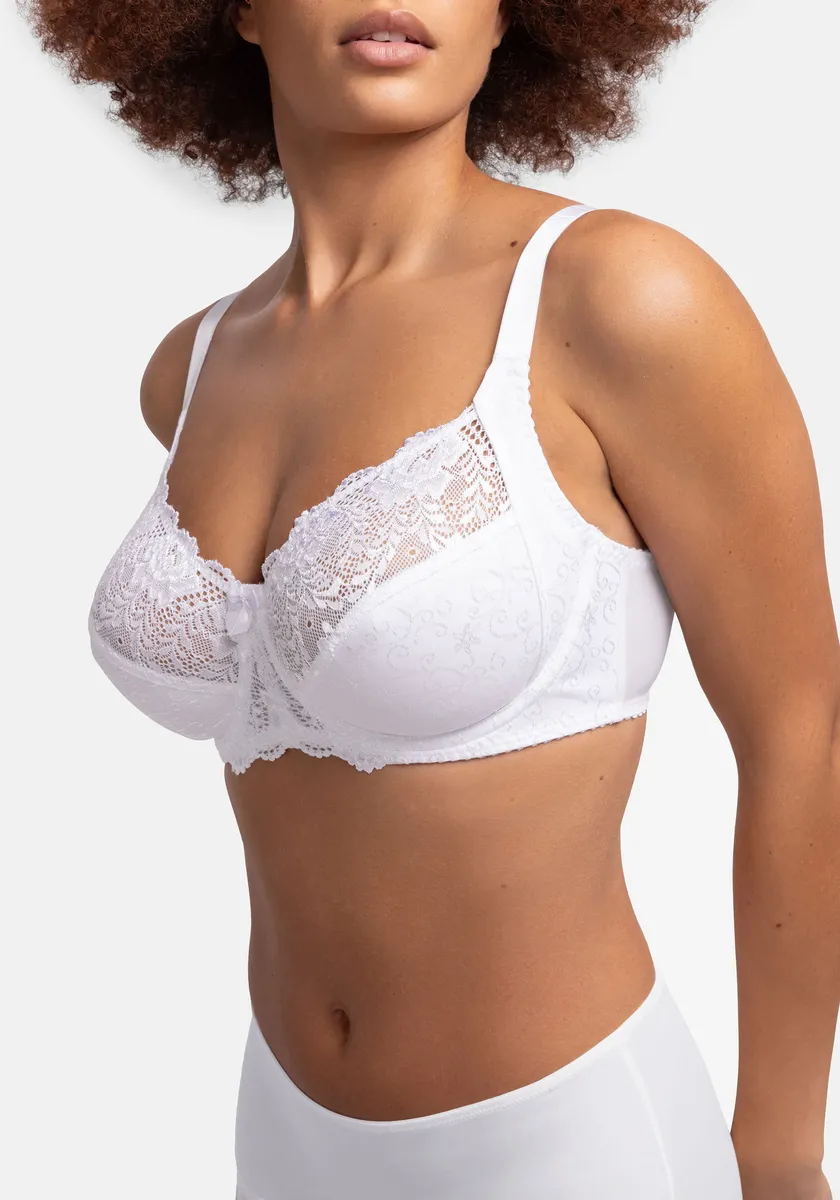 Бюстгальтер Dorina на косточках "PHILIPPA", с атласным бантом посередине спереди, белый
Бюстгальтер Dorina на косточках "PHILIPPA", с атласным бантом посередине спереди, белый