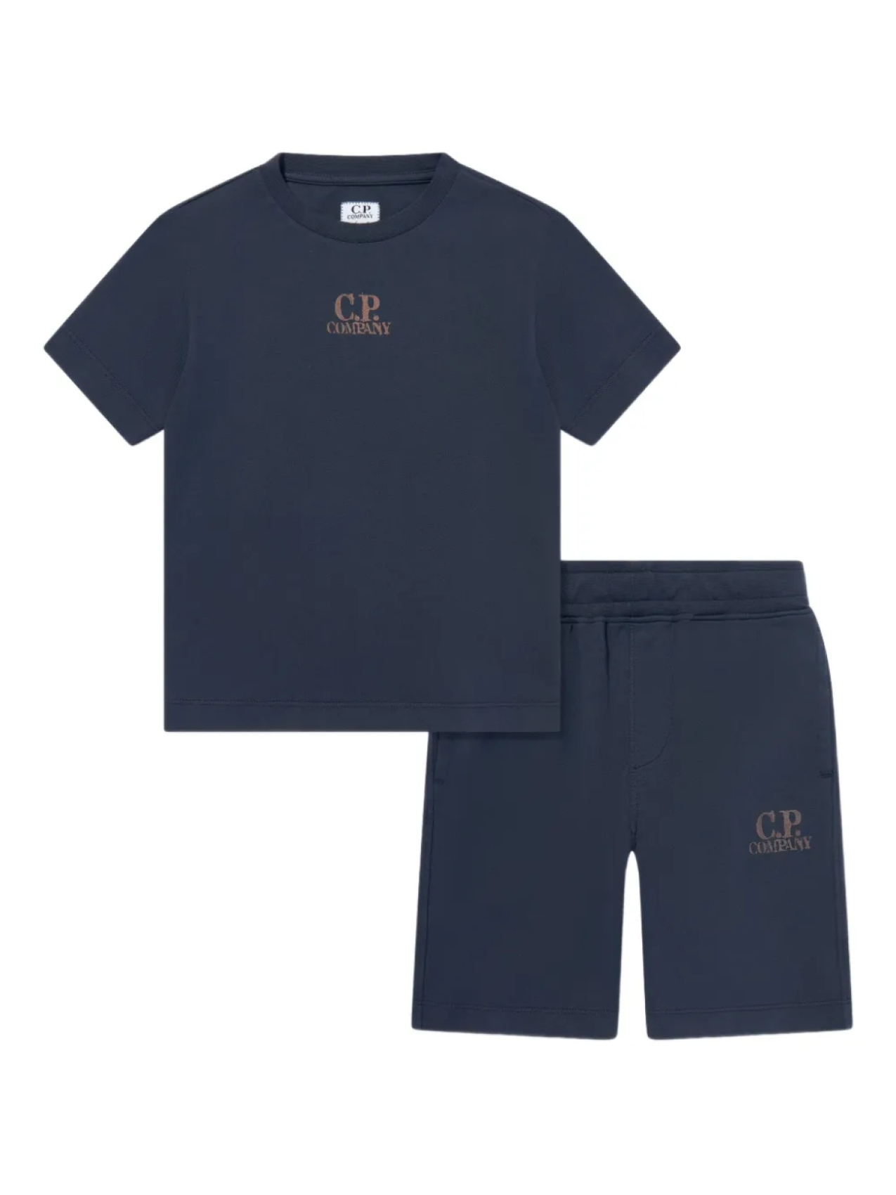 Комплект из двух предметов с логотипом C.P. Company Kids, синий
Комплект из двух предметов с логотипом C.P. Company Kids, синий