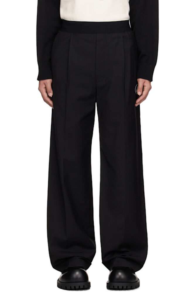 Черные брюки с логотипом We11done
Черные брюки с логотипом We11done