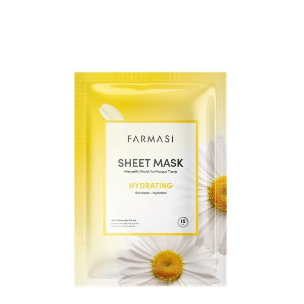 Увлажняющая тканевая маска Farmasi
Увлажняющая тканевая маска Farmasi