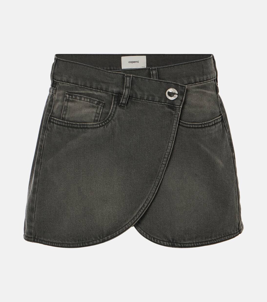 Джинсовая мини-юбка Coperni, серый
Джинсовая мини-юбка Coperni, серый