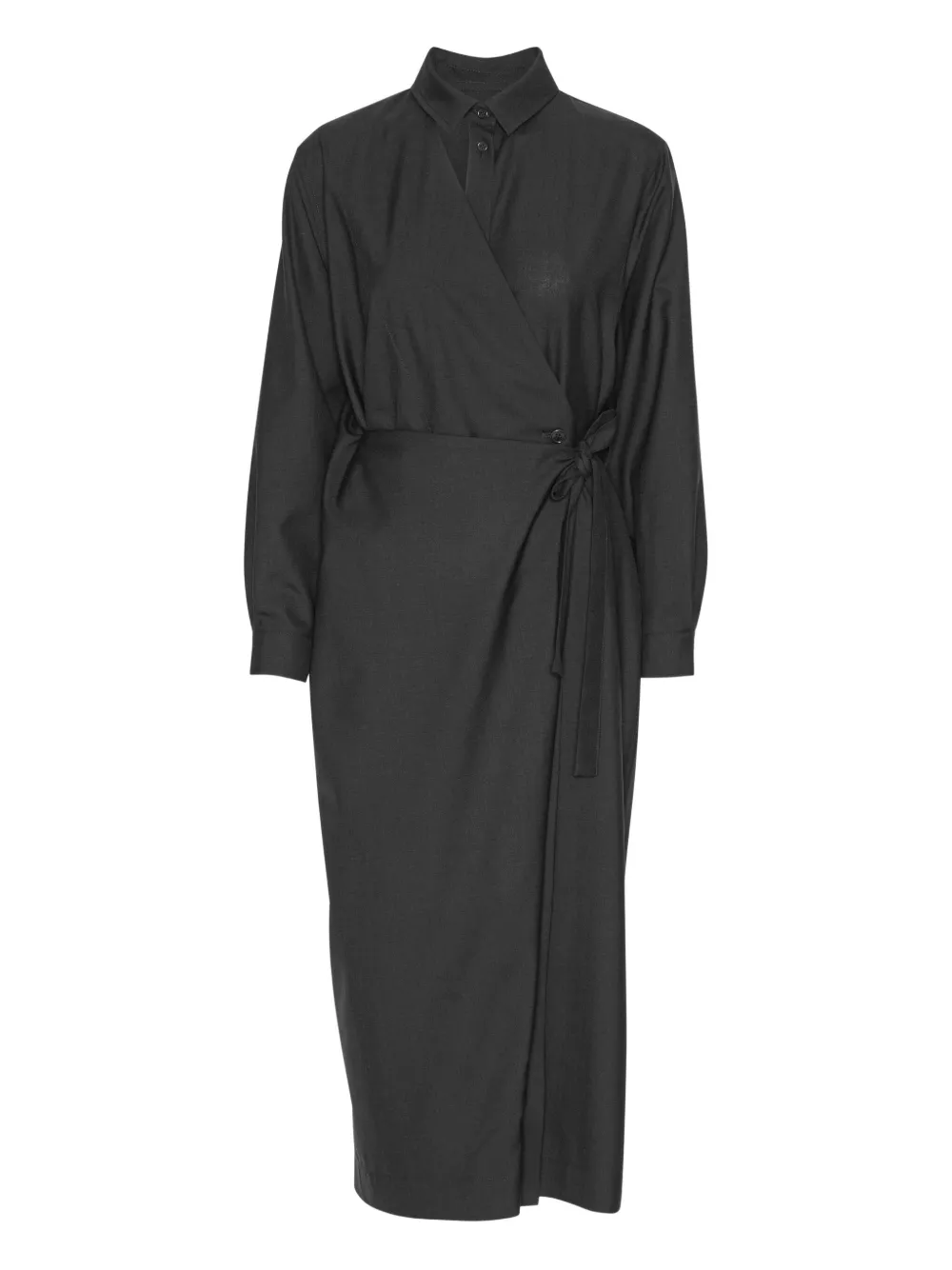 Платье-рубашка с запахом Henrik Vibskov, синий
Платье-рубашка с запахом Henrik Vibskov, синий