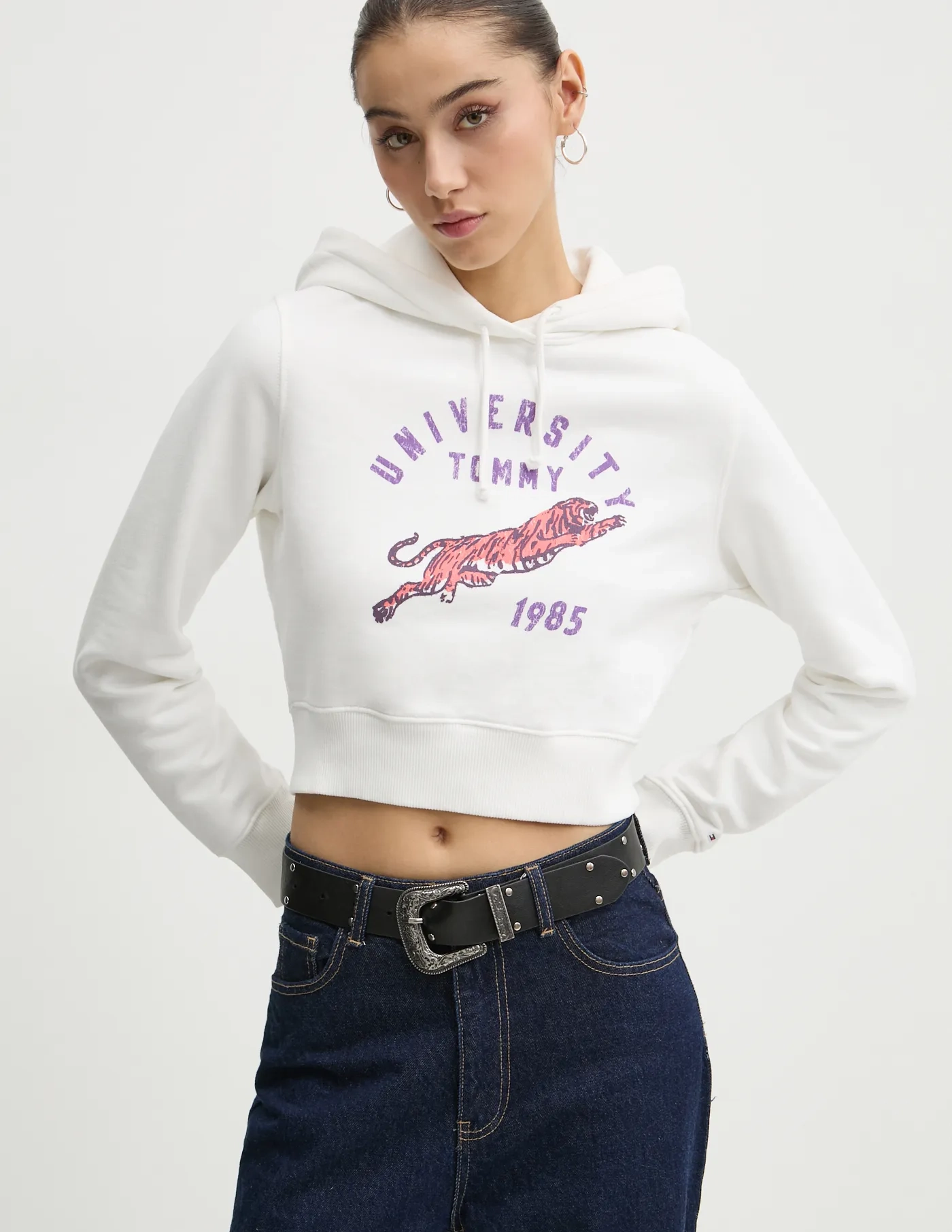 Хлопковая толстовка Tommy Jeans, белый
Хлопковая толстовка Tommy Jeans, белый