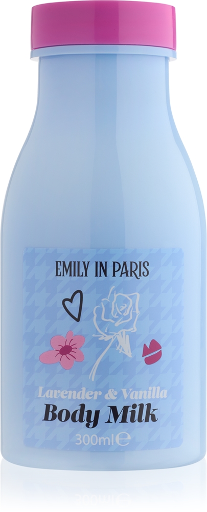Лосьон для тела с лавандой и ванилью Emily In Paris, 300 мл
Лосьон для тела с лавандой и ванилью Emily In Paris, 300 мл