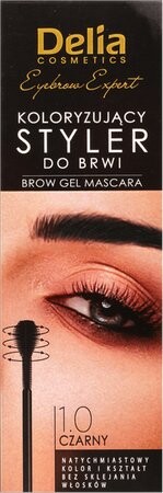 Delia, Eyebrow Expert, Тонирующий стайлер для бровей 1.0, черный, 11 мл Delia Cosmetics
Delia, Eyebrow Expert, Тонирующий стайлер для бровей 1.0, черный, 11 мл Delia Cosmetics