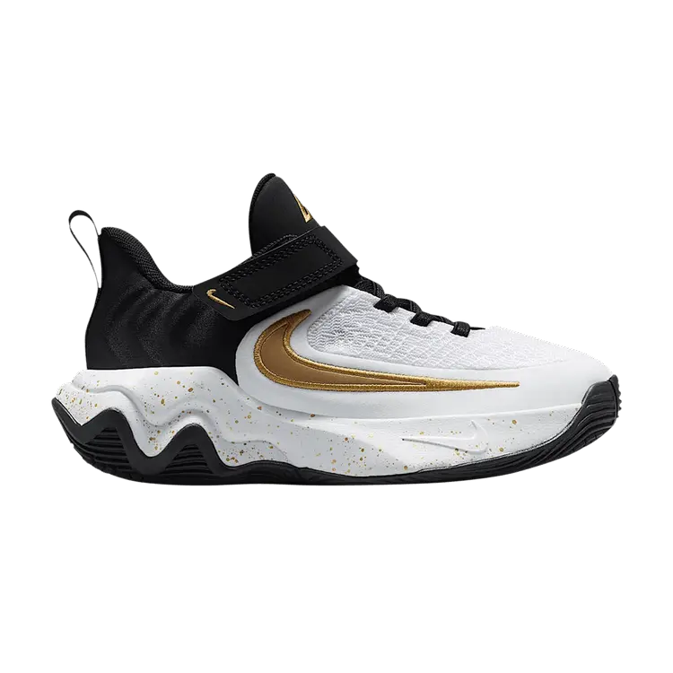 Кроссовки Nike Giannis Immortality 4 PS, Black White Metallic Gold
Кроссовки Nike Giannis Immortality 4 PS, Black White Metallic Gold