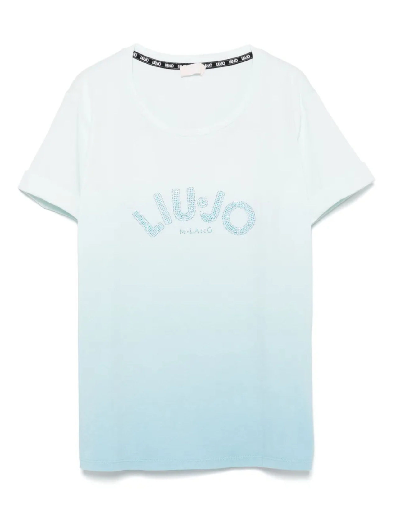 Футболка с логотипом LIU JO в виде кристалла, синий
Футболка с логотипом LIU JO в виде кристалла, синий