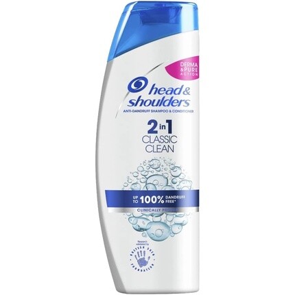 Head &Shoulders Classic Clean Шампунь и кондиционер против перхоти 2 в 1, 400 мл Head & Shoulders
Head &Shoulders Classic Clean Шампунь и кондиционер против перхоти 2 в 1, 400 мл Head & Shoulders