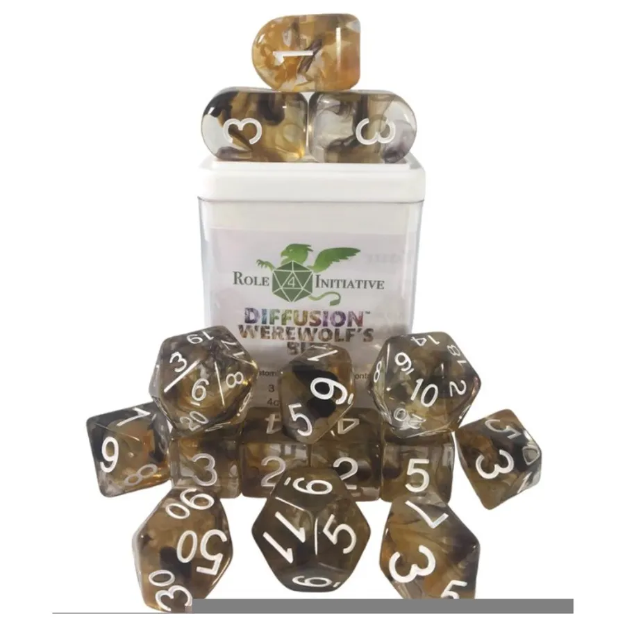 Набор Diffusion Poly — Укус оборотня с цифрами (15), Class & Creature Dice - Poly Sets
Набор Diffusion Poly — Укус оборотня с цифрами (15), Class & Creature Dice - Poly Sets