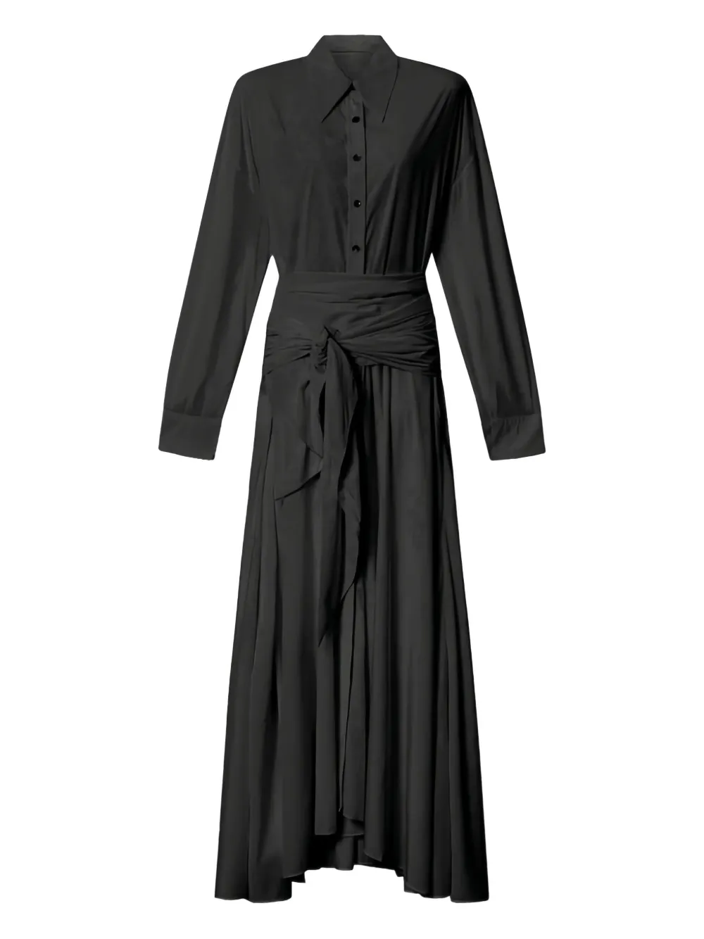 Платье-рубашка Samantha с запахом Isabel Marant, черный
Платье-рубашка Samantha с запахом Isabel Marant, черный