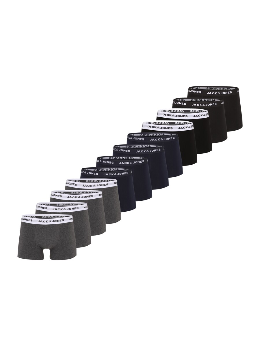 Боксеры JACK & JONES JACSOLID, цвет marine blue/mottled grey/Black
Боксеры JACK & JONES JACSOLID, цвет marine blue/mottled grey/Black