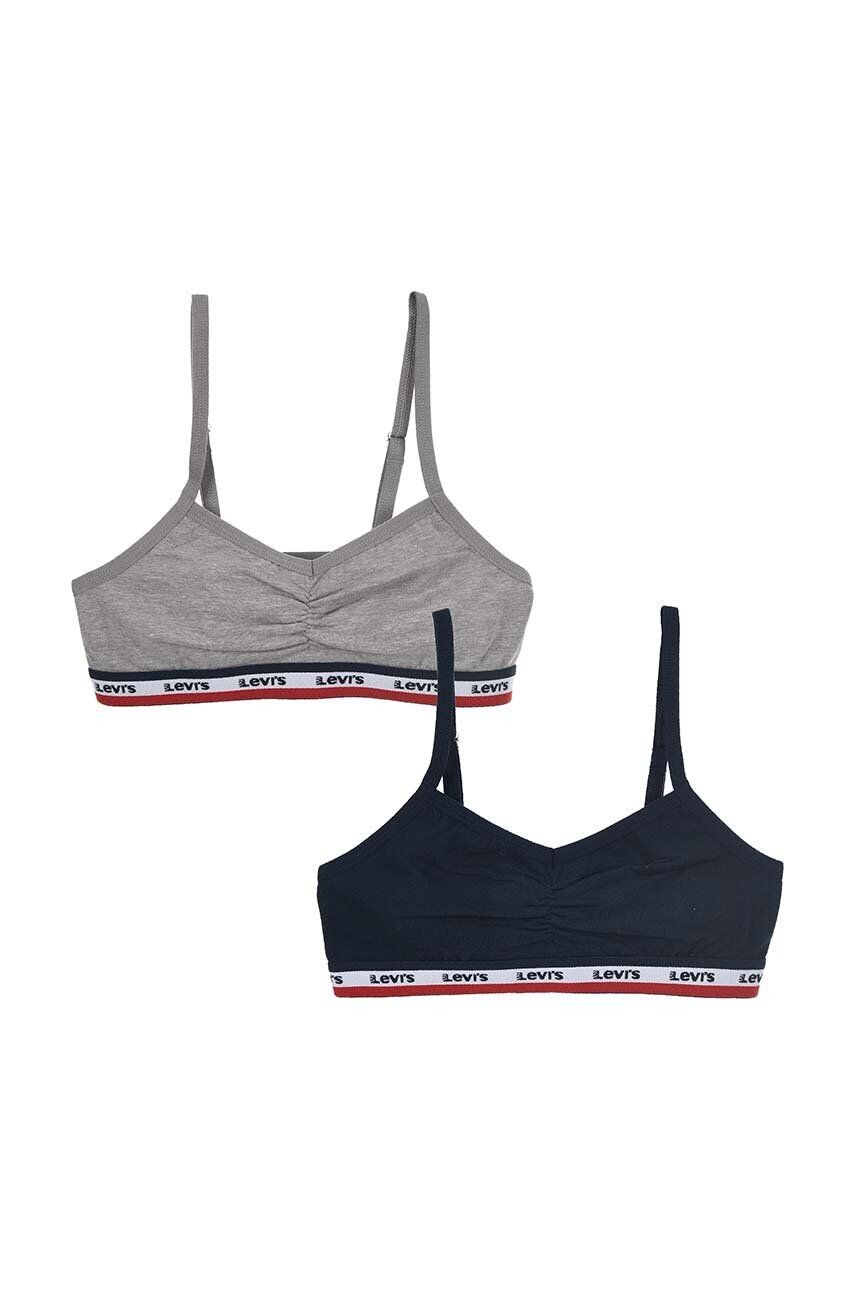 Бюстгальтер для девочек, 2 упаковки Levi's, синий
Бюстгальтер для девочек, 2 упаковки Levi's, синий
