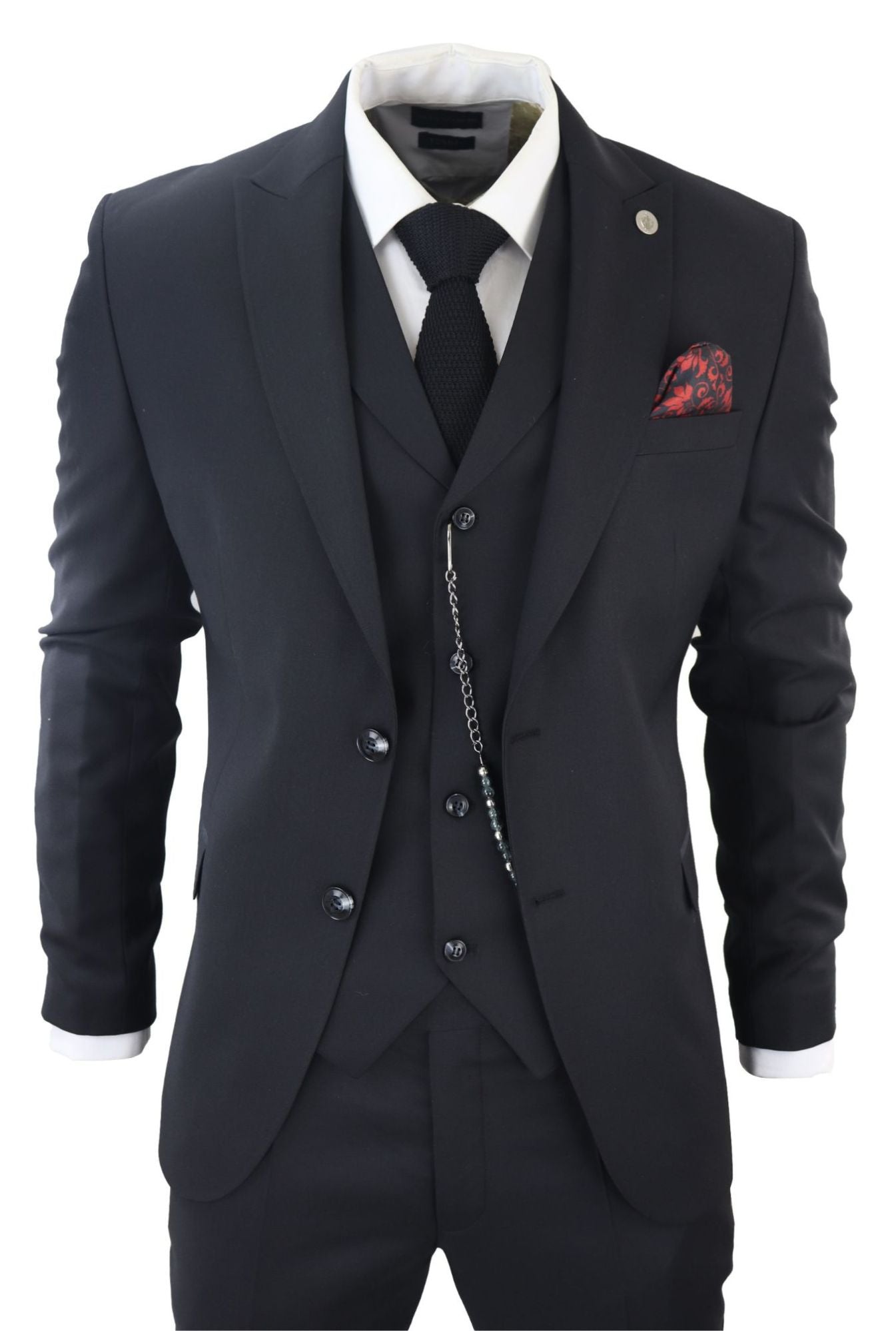 Костюм-тройка Джеймса TruClothing, черный
Костюм-тройка Джеймса TruClothing, черный