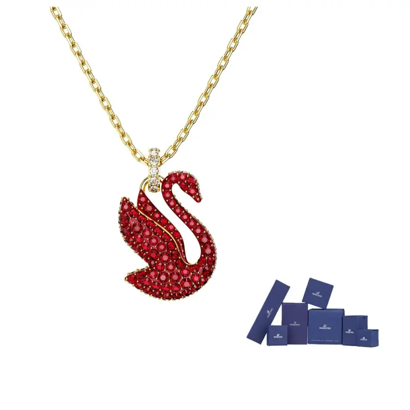 Swarovski Лебедь искусственный хрустальный кулон для женщин красный
Swarovski Лебедь искусственный хрустальный кулон для женщин красный