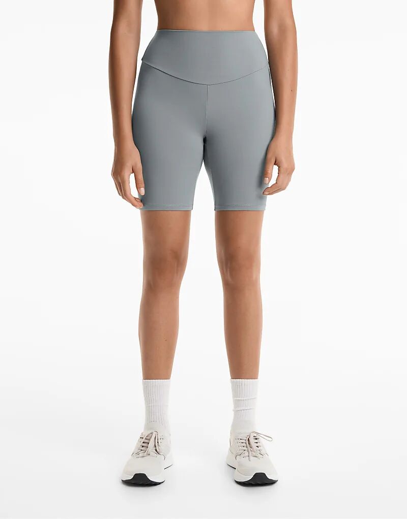 Байкерские леггинсы OYSHO Comfortlux с высокой талией 20 см стального синего цвета
Байкерские леггинсы OYSHO Comfortlux с высокой талией 20 см стального синего цвета