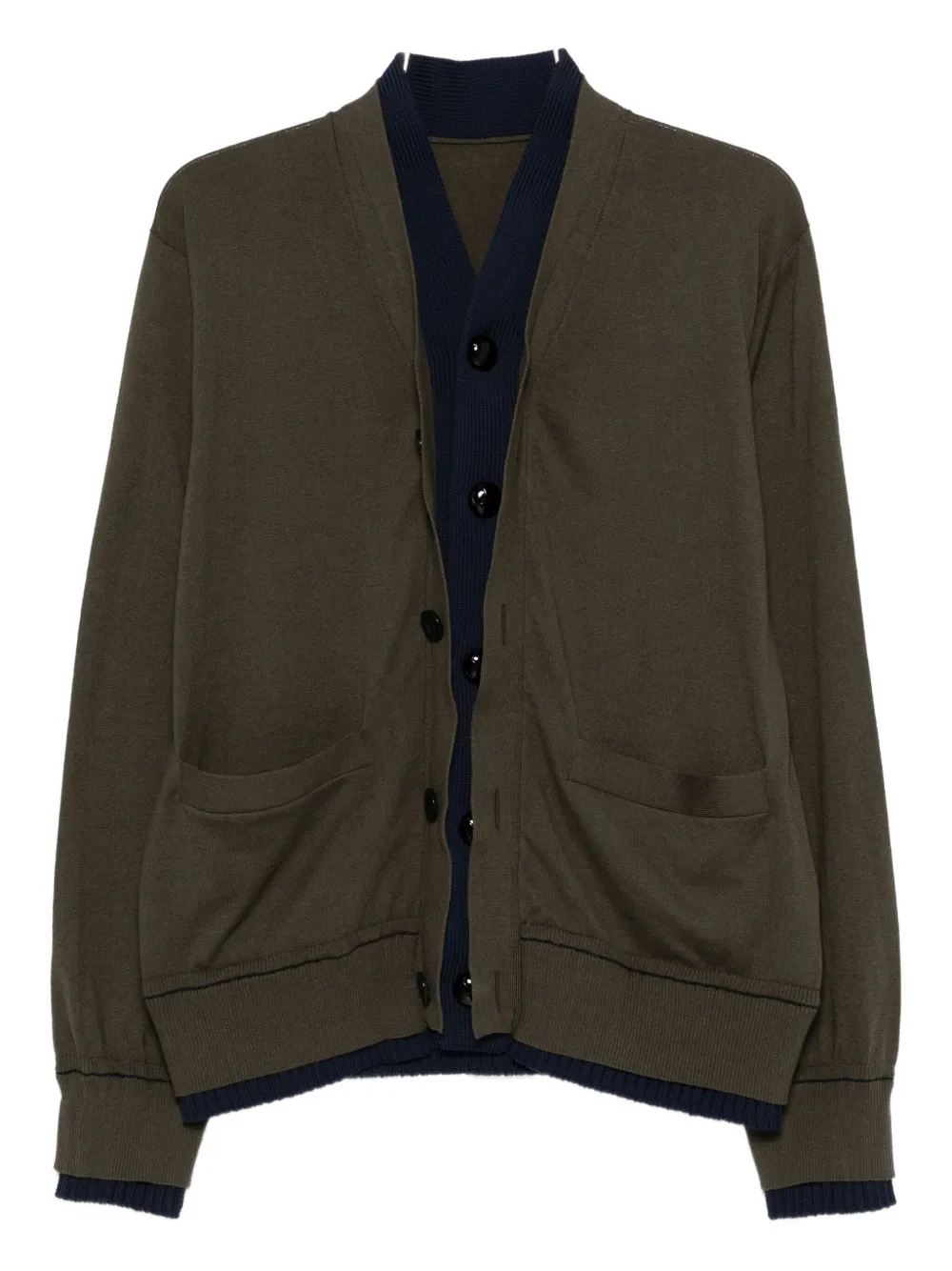 Кардиган на пуговицах SACAI, зеленый
Кардиган на пуговицах SACAI, зеленый