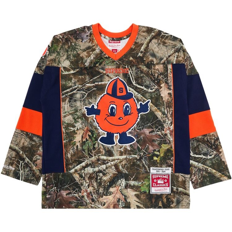Джерси Supreme x Mitchell & Ness NCAA Hockey Jersey TrueTimber Kanati Camo, разноцветный
Джерси Supreme x Mitchell & Ness NCAA Hockey Jersey TrueTimber Kanati Camo, разноцветный
