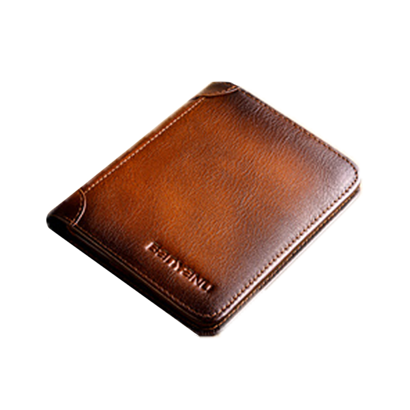 Banyanu Кожаный мужской кошелек для денег и карт, Yellow Brown-Vertical Two-Fold (inside and outside Top Grain Cow Leather) Anti-Skimming 
Banyanu Кожаный мужской кошелек для денег и карт, Yellow Brown-Vertical Two-Fold (inside and outside Top Grain Cow Leather) Anti-Skimming
