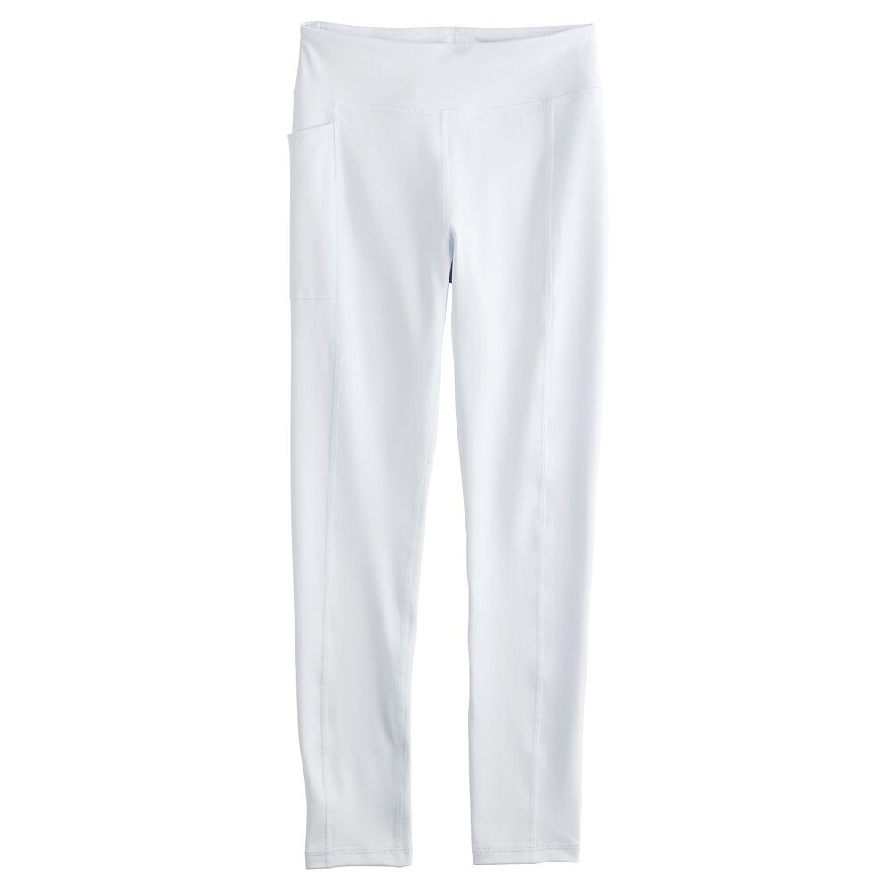 Полноразмерные леггинсы Tek Gear для девочек 7–20 лет обычного и большого размера, цвет Light Blue Shine 
Полноразмерные леггинсы Tek Gear для девочек 7–20 лет обычного и большого размера, цвет Light Blue Shine