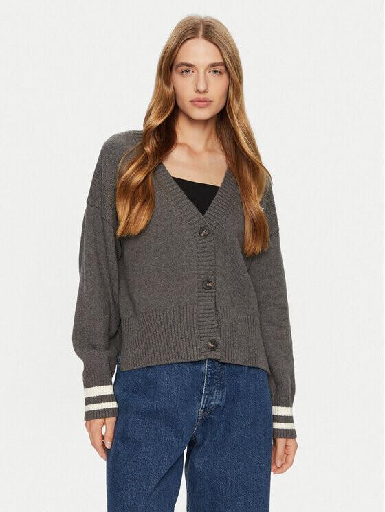 Кардиган стандартного кроя Guess Jeans, серый
Кардиган стандартного кроя Guess Jeans, серый