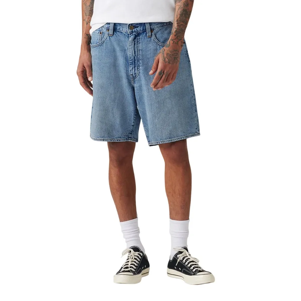 Шорты Levi's 468 Loose Light Indigo-Flat Finish denim, синий
Шорты Levi's 468 Loose Light Indigo-Flat Finish denim, синий